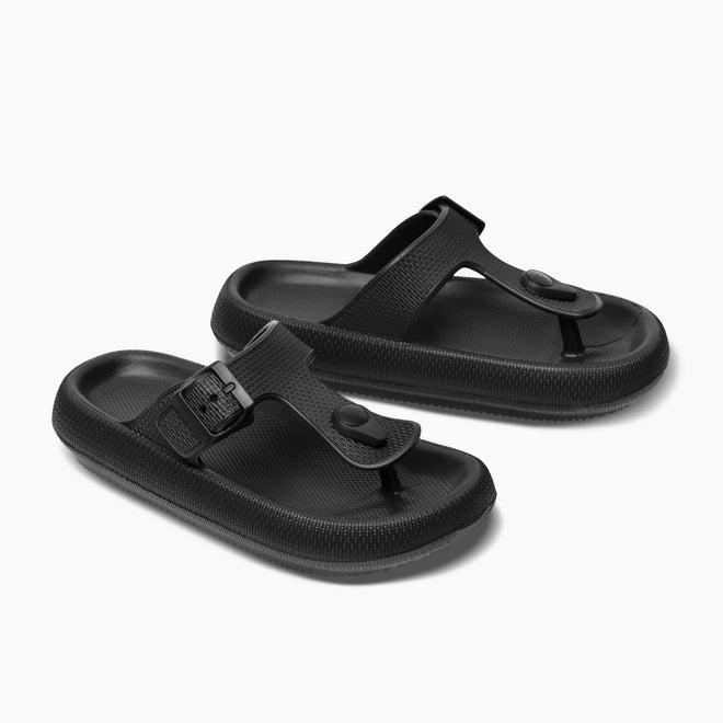 Cloud Slides - Men's Flip Flops with Adjustable Buckles