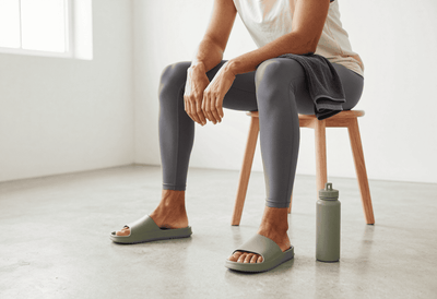 Workday Slides for Hard Floors in Warm Weather