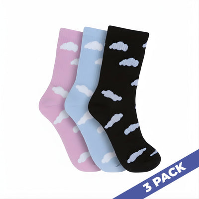 Cloud Socks - Multicolor 3-Pair Pack