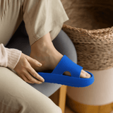Mens Cushion Slides - Cloud Slides Royal Blue mens